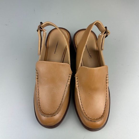Madewell The Mervin Slingback Loafer in Brown - Picture 4 of 8